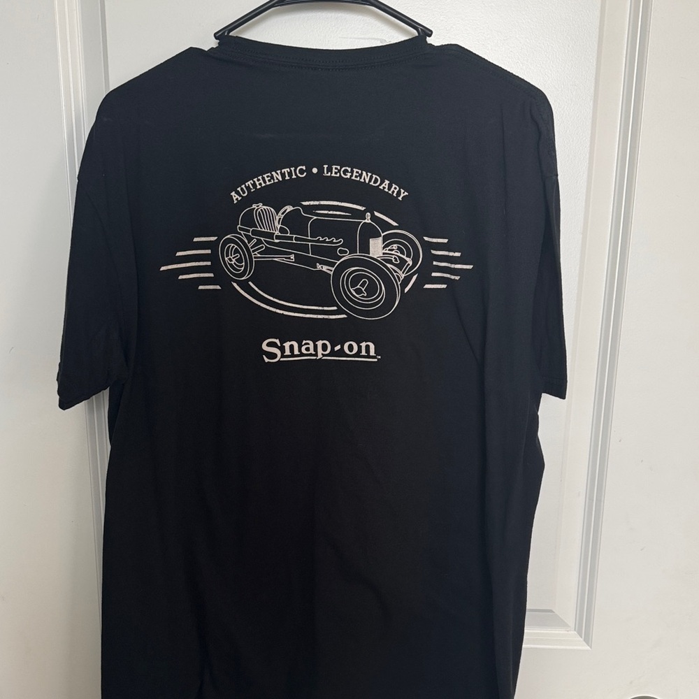 Snap on Black Legendary Graphic Tee